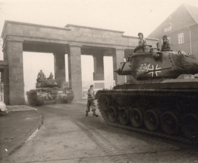 Файл:KPz M47 на учениях 174-го танкового батальона 17-й мотопехотной бригады Бундесвера, 1958 год.jpg