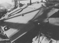 38-мм экраны из котельной стали установленные на «Super Pershing» - вид сверху.jpg