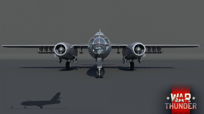 Файл:ИЛ-28Ш с десятью точками подвески блоков ракет С5К.jpg