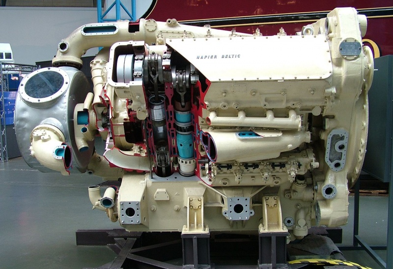 Файл:1280px-Napier Deltic Engine.jpg