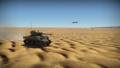 Bf 110 G-2 атакует "Шерман".jpg