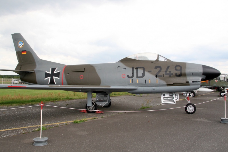 Файл:F-86K Музей Люфтваффе в Гатове, Германиия..jpg
