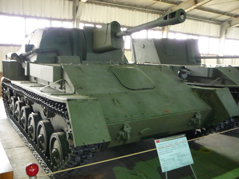 Файл:САУ СУ-76 экспозиция в музее Кубинка.jpg