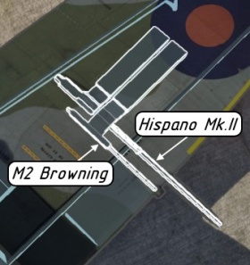 Курсовое вооружение на Spitfire Mk XIVE.jpg