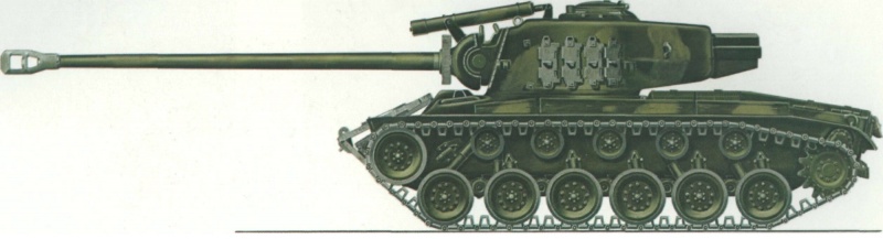 Файл:«Super Pershing» после установки дополнительной брони на Европейском театре военных действий.jpg