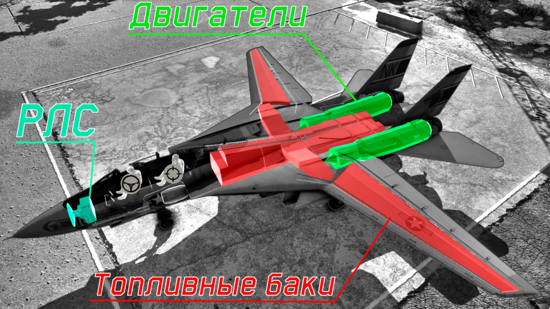 Файл:F-14 Tomcat. Модули.png