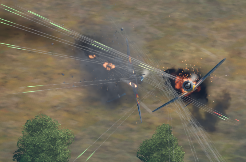 Файл:Fw 190 A-4 - сбитие самолёта..png