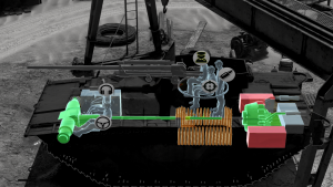 Компоновка LVT(A)-4 ЗиС-2