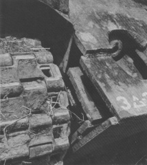 38-мм экраны из котельной стали установленные на «Super Pershing» - вид сбоку.jpg