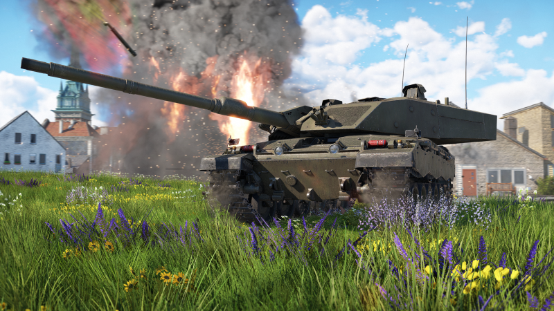 Файл:Challenger 3 TD. Применение в бою №1.png