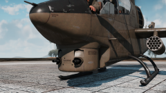 AH-1G. Подвижная турель с 40-мм гранатомётами.png