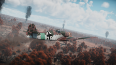 Bf 109 K-4. Игровой скриншот 1.png